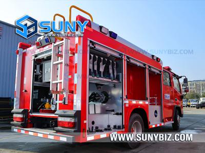 4000 Liter Fire Fighting Truck Water Foam Tank 